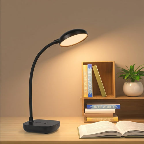 Rechargeable gooseneck desk lamp, view 2
